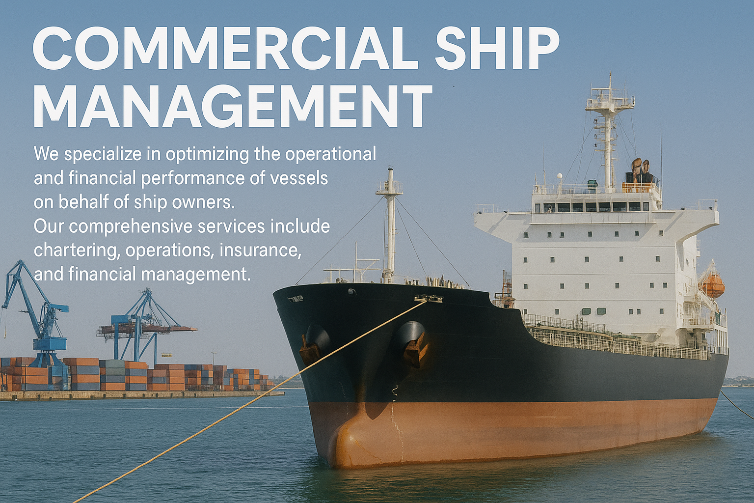 Commercial Ship Management